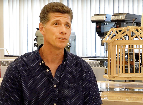 Chad Richert, Henry Ford College Architecture and Construction faculty member.