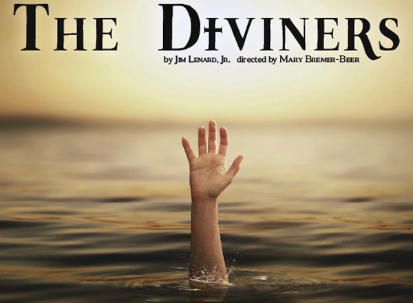 The poster for HFC's production of The Diviners. 