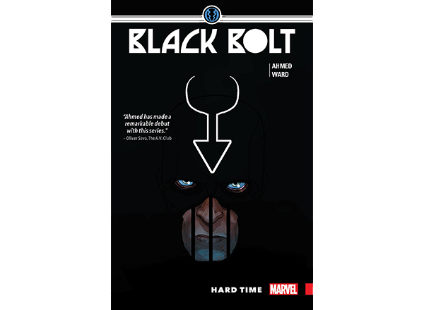 Black Bolt comic cover