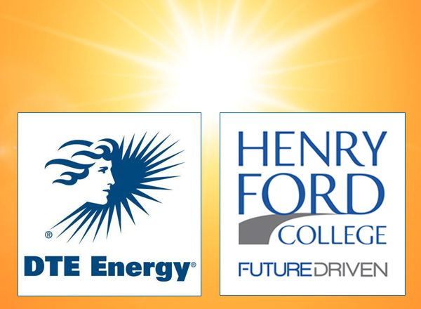 DTE and HFC logos over sunny image