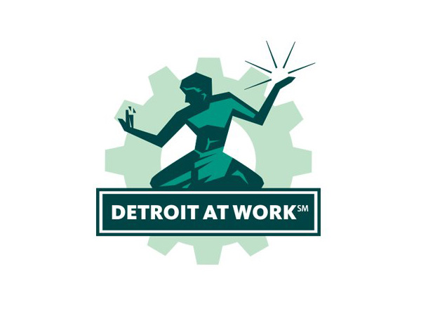 Detroit at Work logo