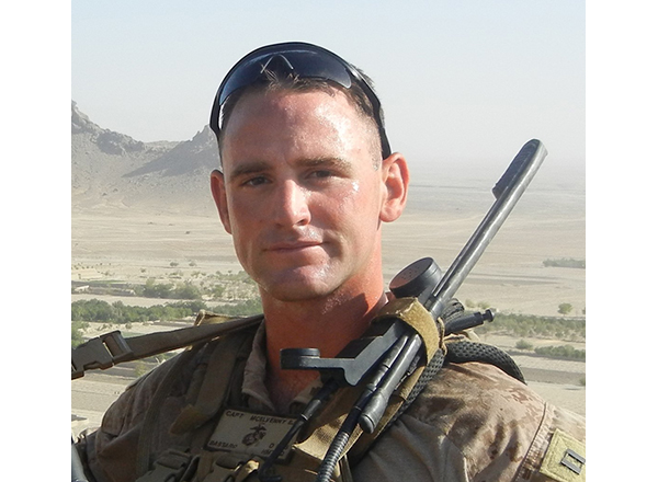 Eric McElvenny was a captain in the Marines who served three tours of duty overseas. 
