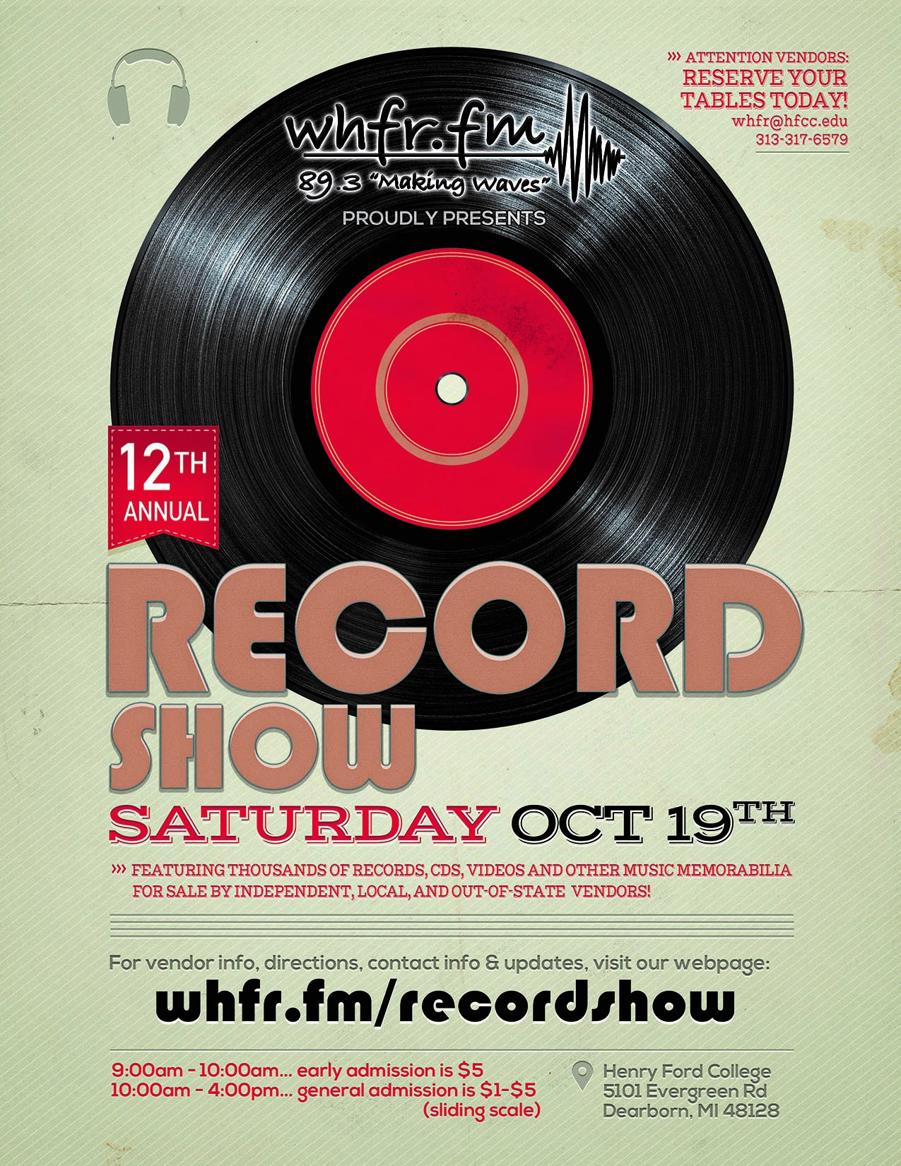 Record Show information