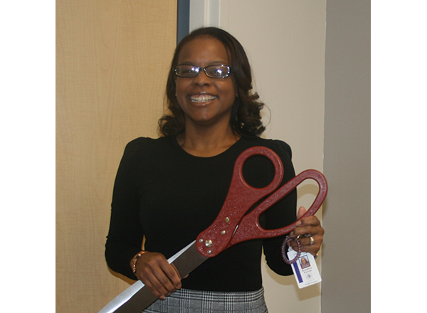 HFC Surgical Technology program director Keambra Pierson is also a 2006 alumna of the program.