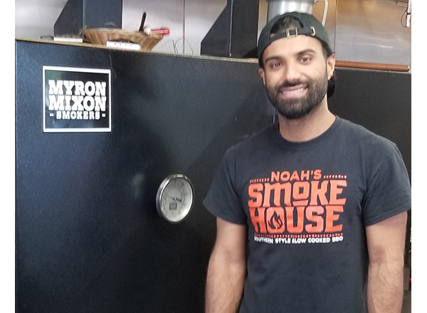 HFC alumnus Noah Saleh is the co-owner of Noah's Smokehouse, which recently opened in Dearborn. 