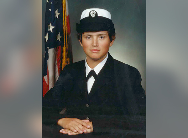 Sandra Wilkins' Navy portrait