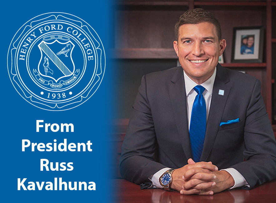 Photo of Russ Kavalhuna, HFC seal, From President Kavalhuna