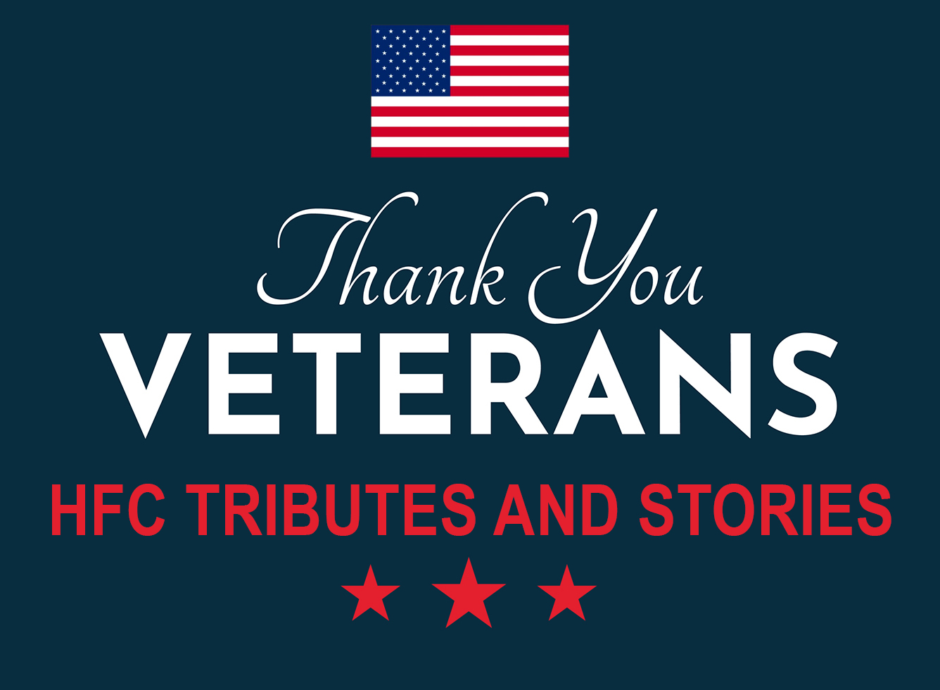 HFC veterans day graphic