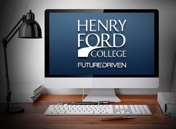 Henry Ford College desktop computer.