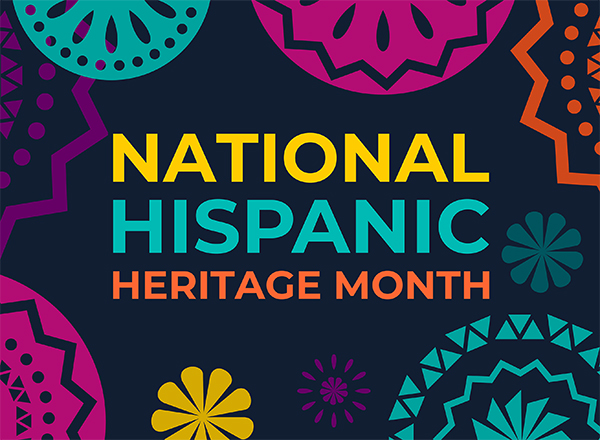 National Hispanic Heritage Month graphic