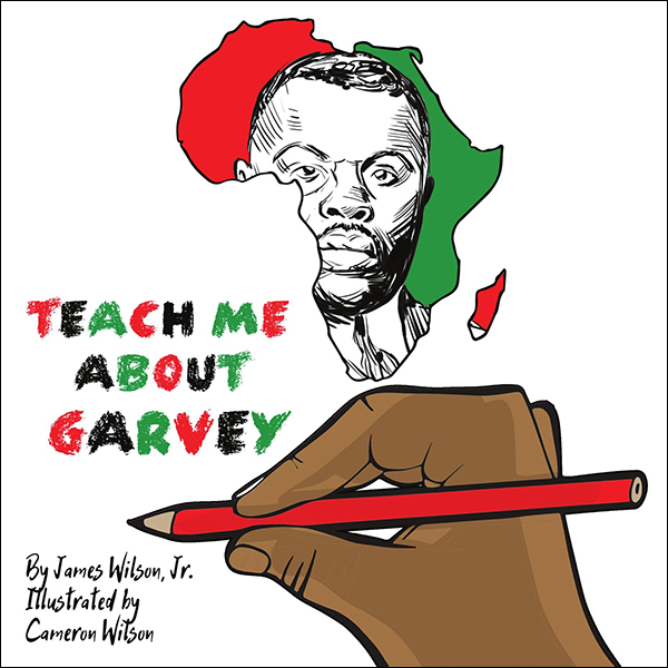 Book cover, "Teach Me about Garvey"