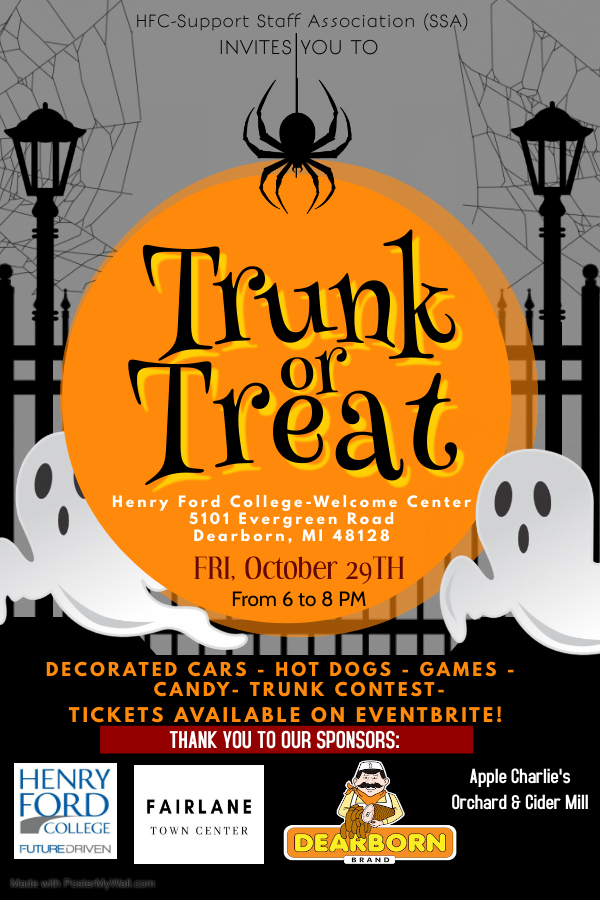 Trunk or treat flyer