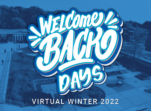 A graphic for Welcome Back Days