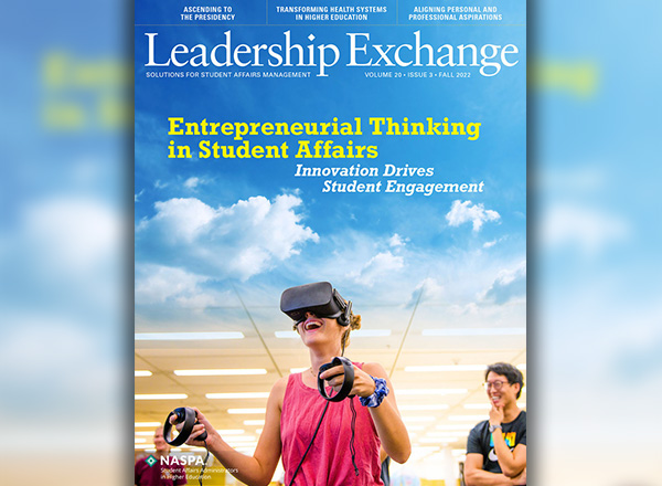 The cover of the Fall 2022 issue of Leadership Exchange.