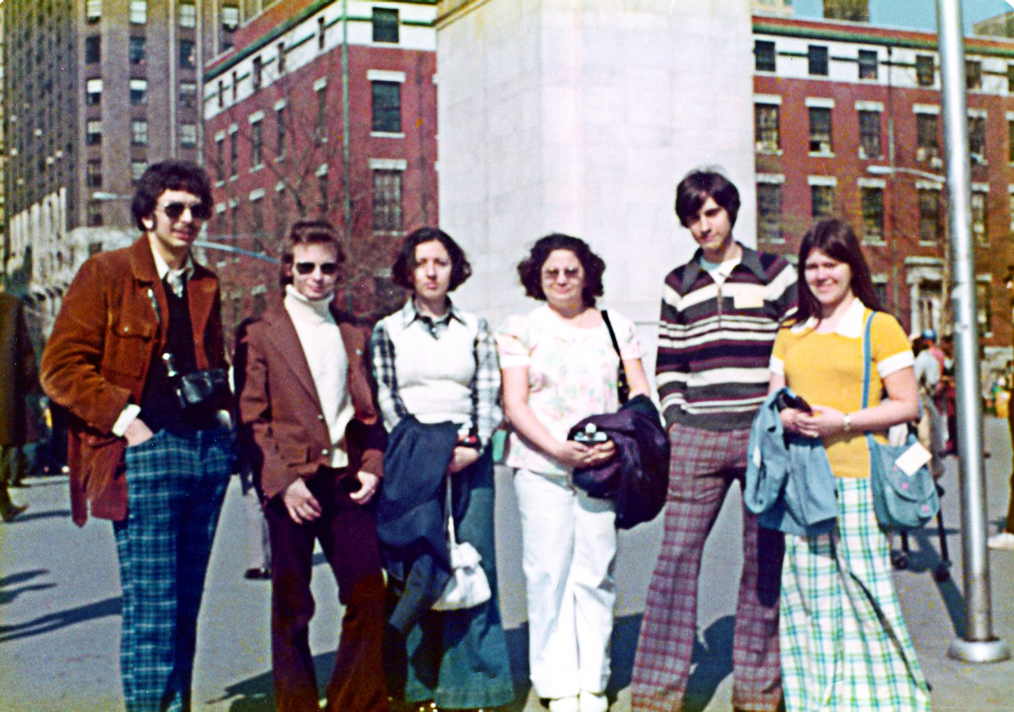 A young Carlo Martina with friends in New York City.