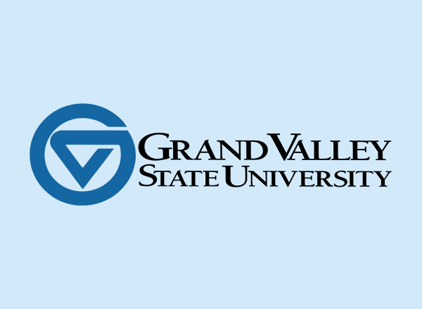 Grand Valley State University logo.