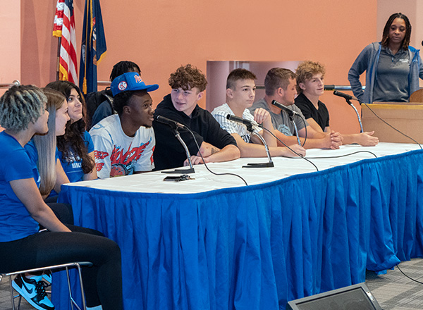 The Students Athletes Panel. 
