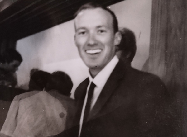 The day Ed Demerly learned he was going to Malaysia for the Peace Corps in 1967. This photo was taken at the U.S. Embassy in Kuala Lumpur.