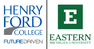 Henry Ford College and EMU Logos